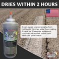 thumbnail image 4 of Crack Filler Tharos Distribution Magic, 1,13 kg, asfalto negro, 4 of 7