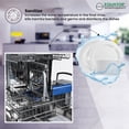 thumbnail image 4 of Equator 24" Front Control Full Size Dishwasher SANITIZE 14 Place Dual Spray E-Star, 4 of 10