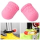 thumbnail image 3 of 2 protectores de maneta de freno antirrayas, amortiguadores de impactos e impermeables para carretera Rosa, 3 of 8