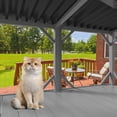 thumbnail image 2 of Jopath Cat Catio, Cat Window Perch for Large Indoor Cats Wooden Cat Window Hammock for Sunbathing Napping and Overlooking, 2 of 7