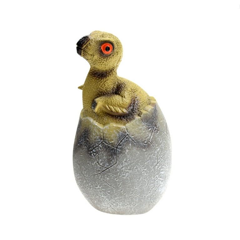 YDxl Lovely T-rex Triceratops Dinosaur Egg PVC Model BB Device Development  Kids Toy Pterodactyl. 