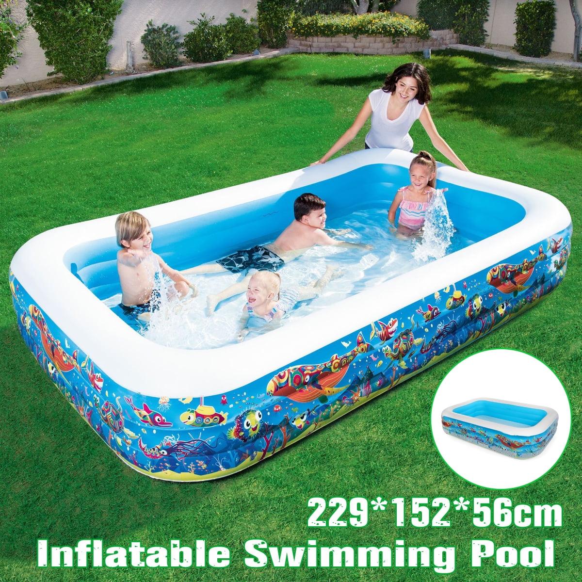 5 ft inflatable pool