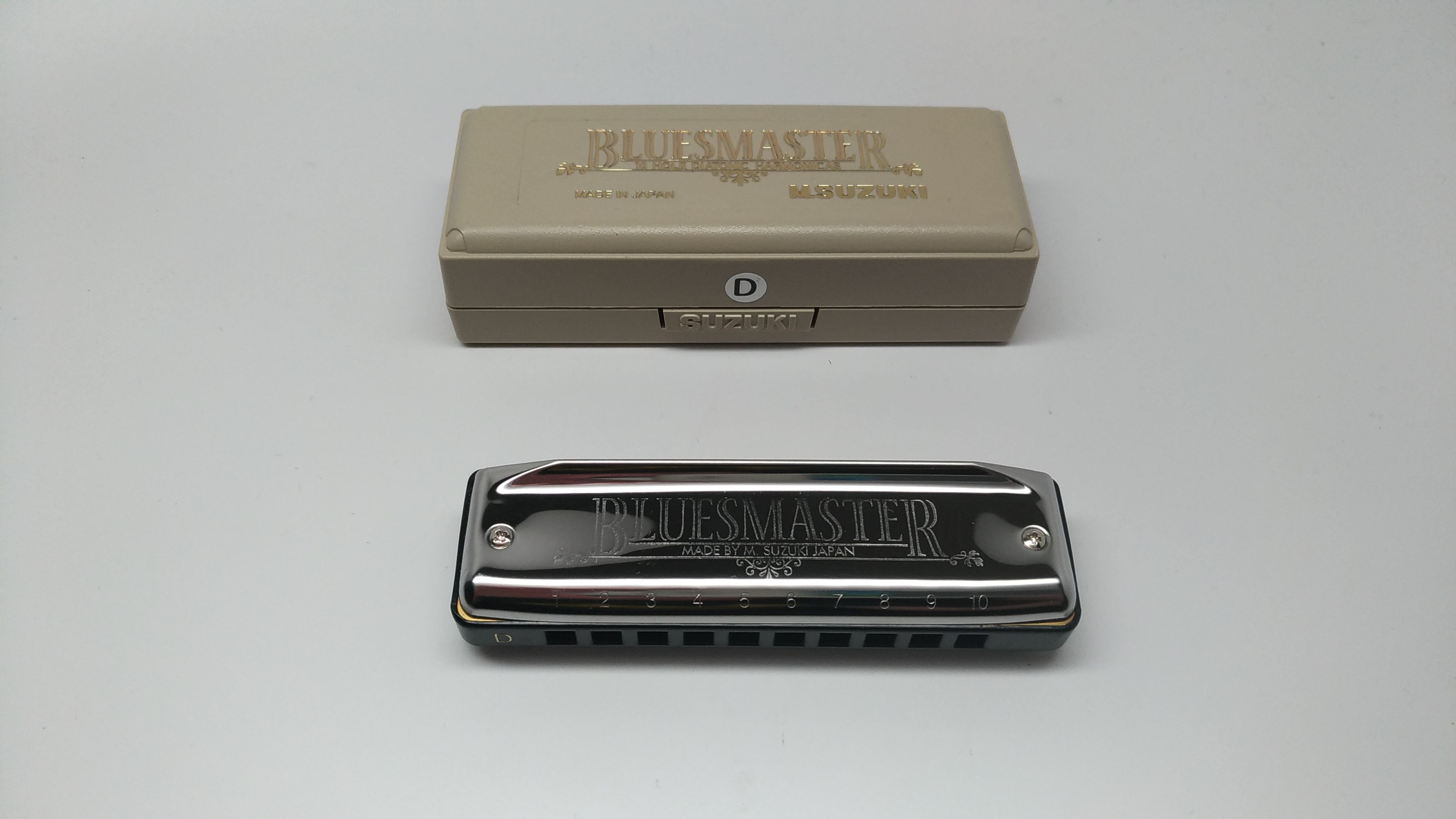 Suzuki Bluesmaster D harmonica refurbished