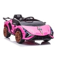 thumbnail image 3 of Montable Electrico Lee Monde Lamborghini 12v Rosa, 3 of 4