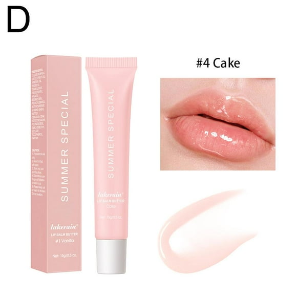 Lakerain Summer Butter Lip Balm Lip Gloss Moisturizing Lips Moisturizing Butter Lip Balm