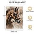 thumbnail image 2 of JRXY Abstract Wall Art Horse Canvas Pictures Watercolor Painting Prints Modern Vintage Artwork Rustic Contemporary Wall Art Framed 12x16 in, 2 of 5