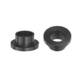 thumbnail image 4 of Uxcell 8 pack Flanged Sleeve Bearings Plastic Bushings 8mm Bore x 10mm OD x 7mm Length Black POM Bushings, 4 of 5