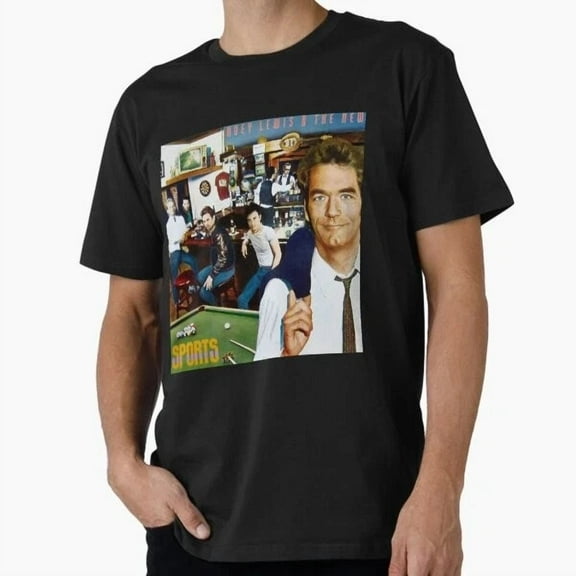 Kiraa Tee With Huey Sport Lewis News 2021 Masmei T-Shirt S-5Xl