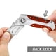 thumbnail image 4 of Navaja multiusos WORKPRO Quick-Change con mango de madera de estilo retro, 4 of 8