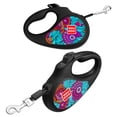 thumbnail image 1 of Retractable Dog Leash | Heavy Duty Pet Walking Leash with Anti-Slip Handle | One Button Brake, Pause & Lock - Suitable for Dogs & Cats, 1 of 38