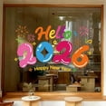 thumbnail image 2 of Pegatina de ventana navideña 2026 – Calcomanía festiva de vidrio añade profundidad dimensional, efecto visual vibrante, adhesión fuerte, fácil transferencia, decoración navideña, una pieza, 2 of 5