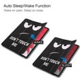 thumbnail image 2 of Dteck Slim Fit Case For New iPad Pro 11 inch 2020, Tri-Fold Standing Magnetic Flip Auto Wake Sleep Hard Case Cover For iPad A2068 A2230, Support Wireless Charging, Don't Touch, 2 of 8