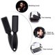 thumbnail image 1 of Paquete de 3 cepillos de limpieza de nailon para cuchillas de cortapelos herramienta de limpieza de peluquero - negro, 1 of 2
