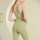 thumbnail image 1 of Conjunto de 2 uds de Yoga sin costuras, ropa deportiva para gimnasio, trajes para mujer, Sujetador deportivo, Top corto, mallas de entrenamiento, ropa deportiva para mujer, 1 of 5
