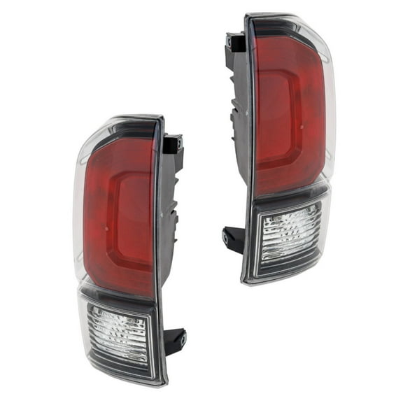 For Toyota Tacoma 2020 2021 2022 2023 Tail Light Driver And Passenger Side | Pair | With Black Bezel | Replacement For TO2800207, TO2801207 | 81560-04230, 81550-04230