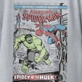 thumbnail image 3 of Marvel Spider-Man VS The Hulk Youth T Shirt (Sport Grey, XS-XL), 3 of 4
