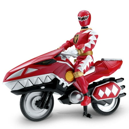 Power Rangers Deluxe Red Raptor Mega Cycle