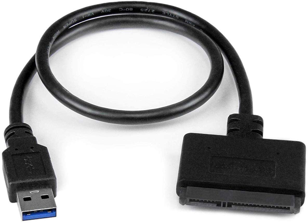 SATA to USB Cable - USB 3.0 to 2.5” SATA III Hard Drive Adapter - External Converter for Transfer - Walmart.com