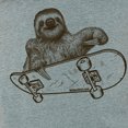 thumbnail image 2 of Kids Sloth T-Shirt de Planche à Roulettes, Vêtements Graphiques d'Animaux pour Jeunes, 2 of 3