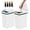 White*2pack*batteries include, variant on Riousery 3.5 Gallon Touchless Trash Can, 2-Pack Motion Sensor Waste Bin with Lid, Gray