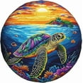 thumbnail image 2 of Baby Turtle Sea Spare Tire Cover Wheel Protectors for Rv Camper Travel Trailer SUV Truck, 2 of 10