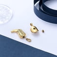 thumbnail image 3 of 2 Pack Cremation Jewelry for Ashes Stainless Steel Cowboy Boot & Hat Urn Necklace Keepsake Memorial Pendant for Women Men, 3 of 5
