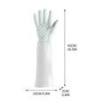 thumbnail image 2 of Guantes de jardinería de manga larga | Guantes de protección laboral resistentes a los pinchazos con puño extendido en la muñeca | Diseño cómodo, transpirable y elegante para poda, plantación, 2 of 2
