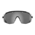 thumbnail image 2 of Tifosi Optics Sledge Lite Sunglasses - Matte White Frame/Smoke/AC Red/Clear Lenses - 1670101201, 2 of 4