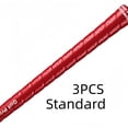 thumbnail image 1 of Ensemble de 13 Poignées de Golf en Caoutchouc, Standard de Taille Moyenne, Présentant un Design Confortable, Durable et Antidérapant. 3 Pcs Rouge Standard, 1 of 6