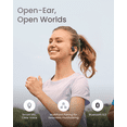thumbnail image 6 of Shokz OpenFit Air - Open-Ear Headphones, True Wireless Earbuds, Water Resistant, Secure Earhooks for Daily Use, black, 6 of 9