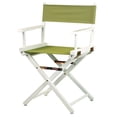 thumbnail image 1 of Casual Home 18"" Director'S Chair White Frame With Olive Canvas, 1 of 2