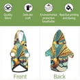 thumbnail image 6 of Honeii Cartoon Dragonfly Art Print Small Dog Hoodies Pet Hooded Sweatshirts Fall Winter Puppy Cat Sweaters Warm Clothes for Small Dogs Outfits Costume-Medium, 6 of 7