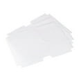 thumbnail image 1 of Unique Bargains 9.8x13.4' Book Cover, 20Pcs PP Durable Self Adhesive Textbook Protector Liner with Tags, Clear, 1 of 5