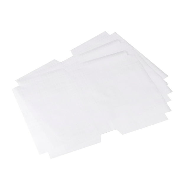 Unique Bargains 9.8x13.4' Book Cover, 20Pcs PP Durable Self Adhesive Textbook Protector Liner with Tags, Clear