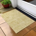 thumbnail image 6 of Addison Rugs Chantille Indoor/Outdoor Transitional Floral Gold Washable Rectangle Rug, 1'8" x 2'6", 6 of 6