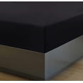 thumbnail image 5 of Utopia Bedding Twin Fitted Sheets - Bulk Pack of 2 Bottom Sheets - Soft Brushed Microfiber - Deep Pockets - Shrinkage & Fade Resistant - Easy Care Twin, Black, 5 of 7