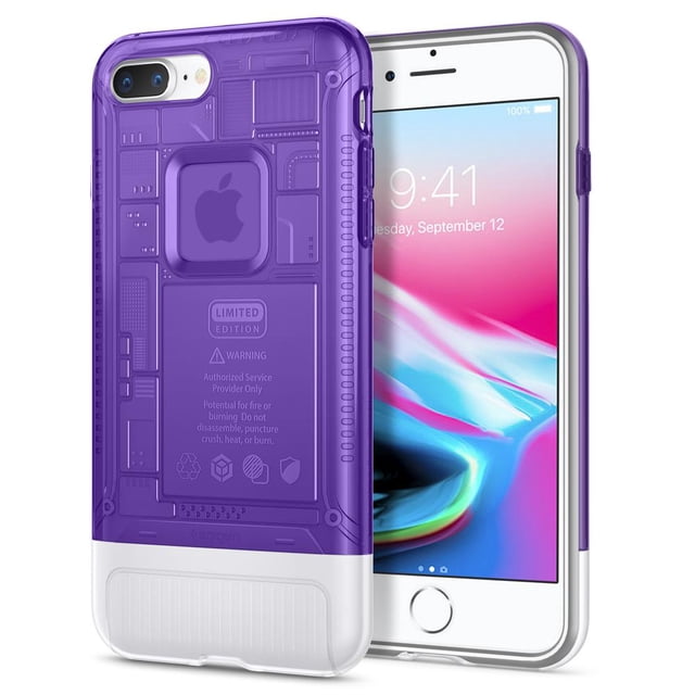 Funda Classic c1 Spigen para iPhone 7 | 8 Plus Grape