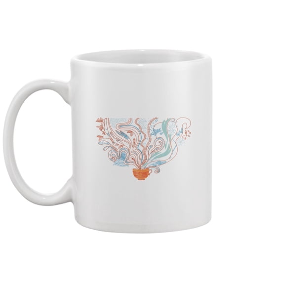 Steamy Cup Of Coffee Mug -Image by Shutterstock
