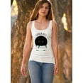 thumbnail image 2 of Black Kitten. Garden Boss Racerback Tank Women -Smartprints Designs, Female x-Small, 2 of 4