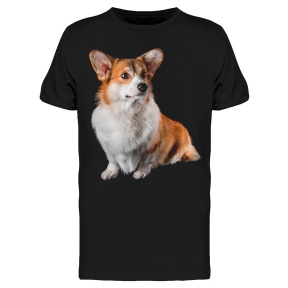 Cute Dog Looking At His Side Tee Men's -Image by Shutterstock Men's T-shirt