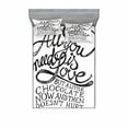 thumbnail image 2 of Saying Bedding Set with Sheet & Covers, All You Need is Love Calligraphy Comic Fun Happiness Words Classic Artwork Print, Printed Bedroom Decor 2 Shams, 4 Sizes, White Black, by Ambesonne, 2 of 3