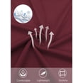 thumbnail image 4 of NISVIYA Womens Plus Size Polo Shirts Casual Office Buttons Business Blouses Wine Red 2XL, 4 of 6