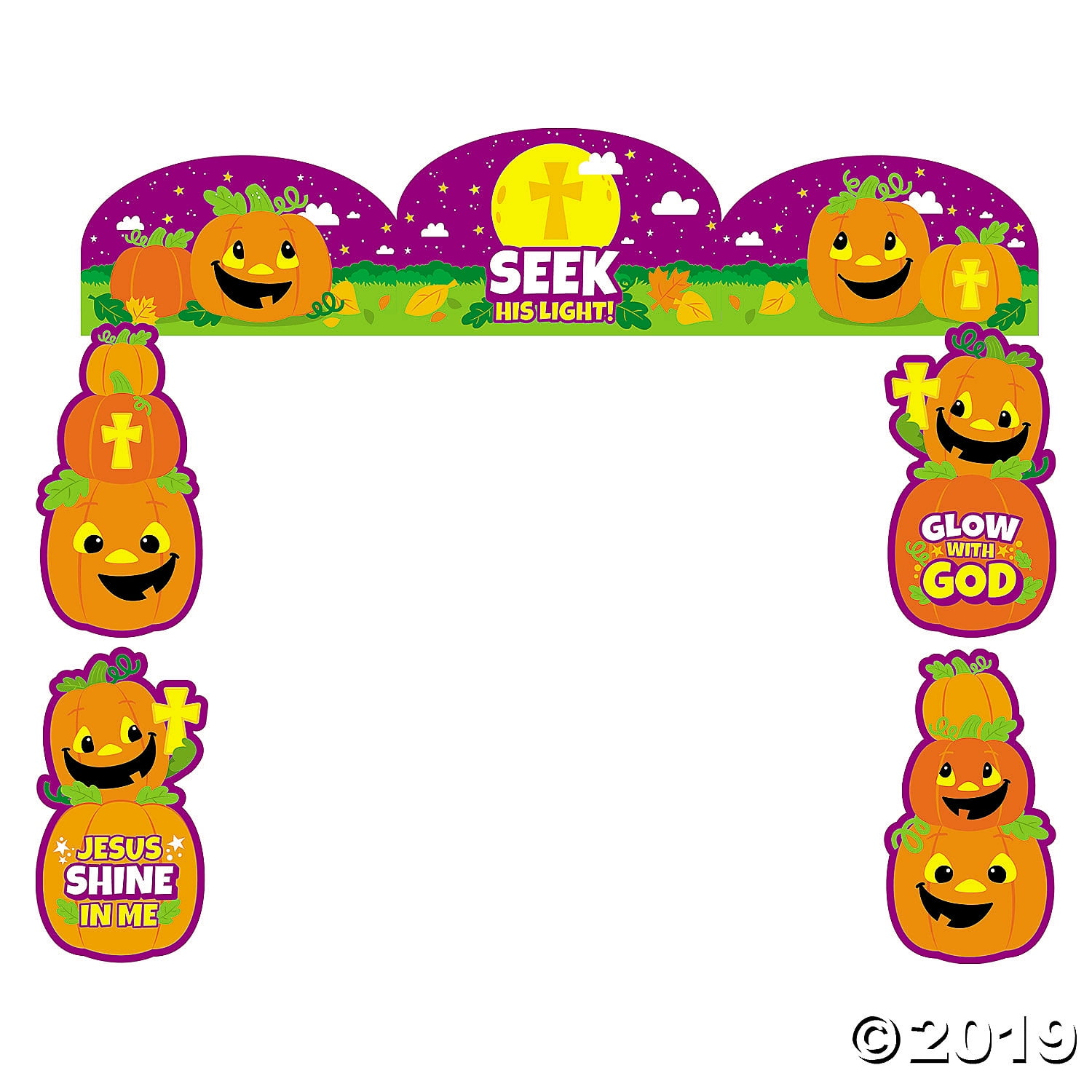 Religious Trunk Or Treat Decorating Kit Walmart Com