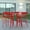 Red, variant on EMMA + OLIVER Stacking Bar Height Bar Stools, Red (Set of 4)