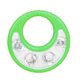 thumbnail image 1 of Abs Tambourine Hand Bell Musical Rattle Safe Educational Percussion Instrument for Indoor and Outdoor Play, 1 of 3