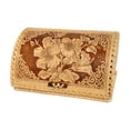 thumbnail image 4 of STP GOODS Birch Bark Bread Box with Lid 9.8x7.9x5.7'' (25x20x14.5 cm) Lilies Pattern Countertop Bread Bin Handmade Wooden Bread Storage Container for Bakery Storage Bin Food Keeper Pastry Box, 4 of 7