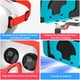 thumbnail image 3 of Auriculares de consola jixopn con ranura segura para Nintendo Switch OLED (blanco y azul), 3 of 8