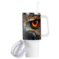 thumbnail image 2 of Faces Owls 40 oz Tumbler with Handle Insulated&nbsp;Travel Mug&nbsp;Lid Straw Leak Proof Steel Vacuum Water Bottles Glasses Fits in Car Cup Holder, 2 of 7