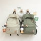 thumbnail image 2 of Mochila escolar de nailon de gran capacidad para estudiantes de secundaria, mochilas japonesas para estudiantes de secundaria, mochilas sencillas de ocio, 2 of 5