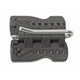 thumbnail image 2 of Tope de puerta plegable Fat Ivan con imán, negro, 2 of 4